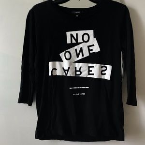 “No One Cares” T-Shirt